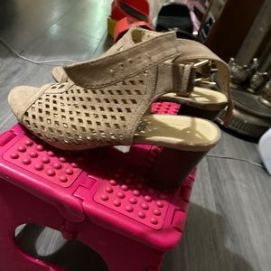 Womens Liz Claiborne comfort Wedge heels size 7